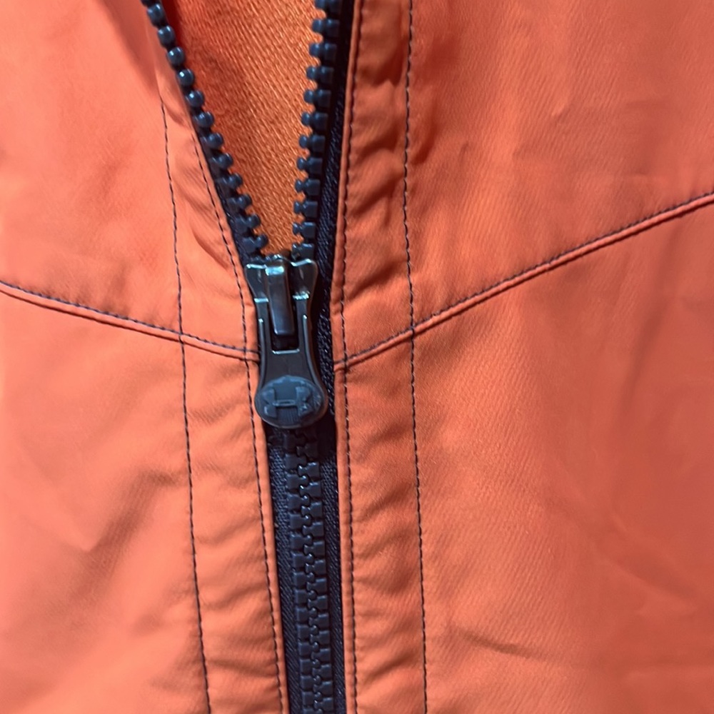 Men’s orange Under Armour Jacket zip up size Med - Picture 4 of 10